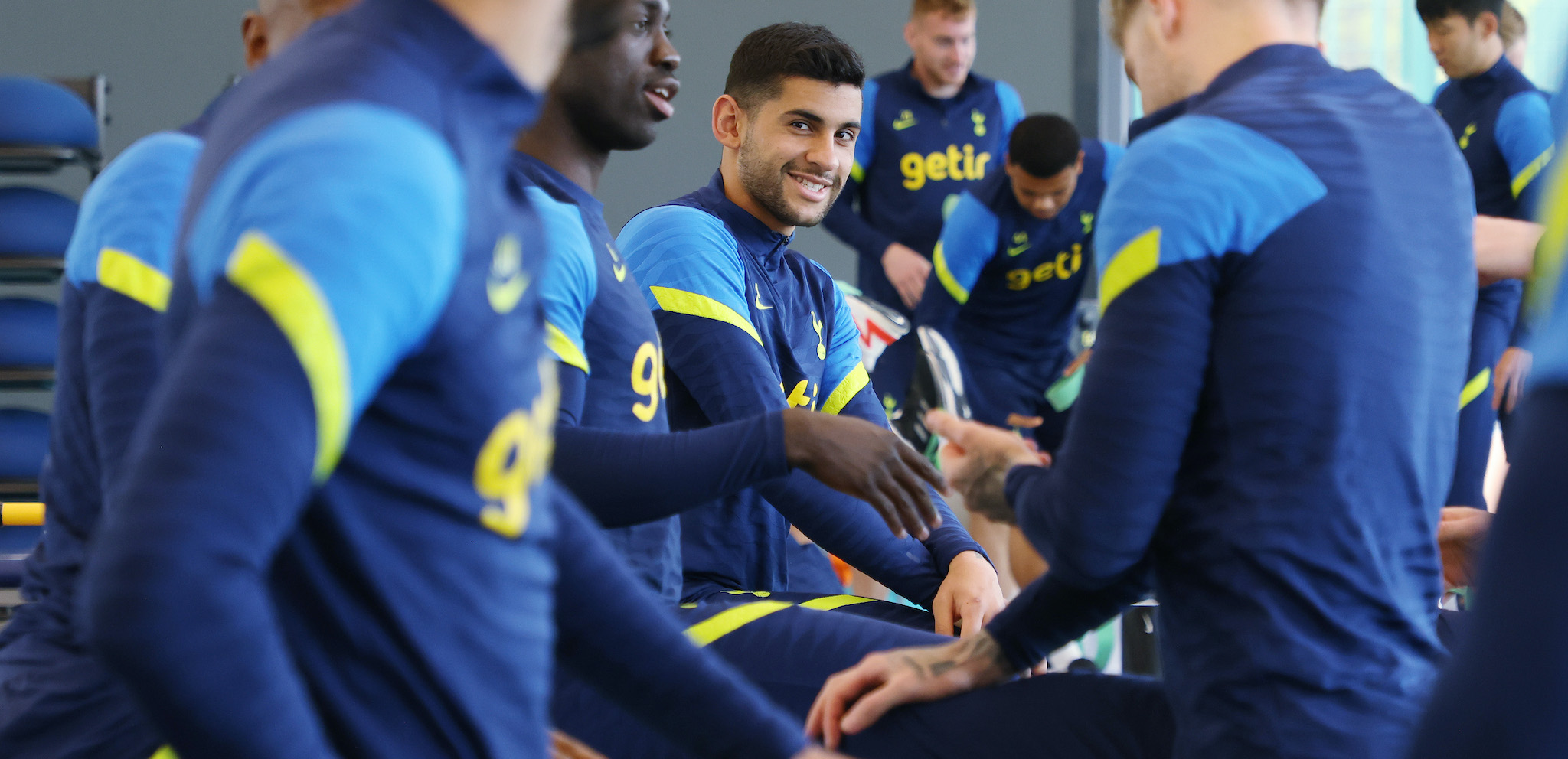Gallery - players train ahead of Anfield trip