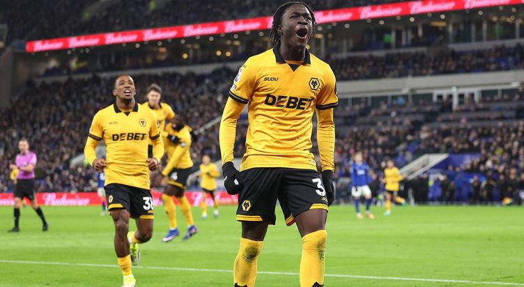 Wolves - Mateus Mané on target against Everton