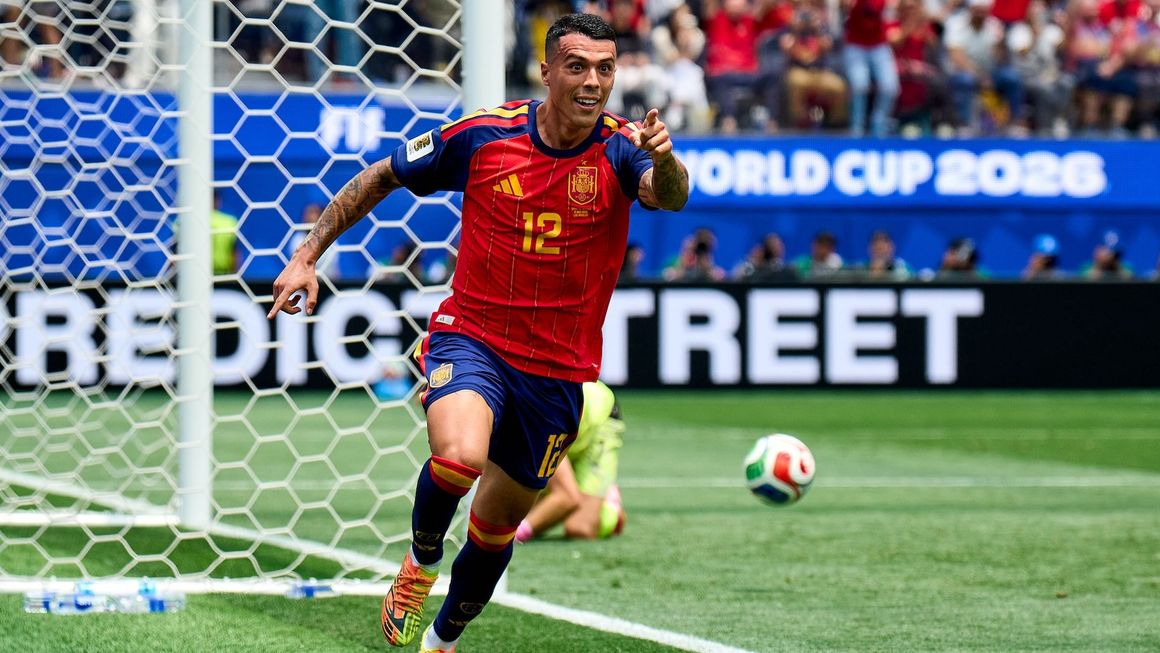First international goal for Porro as Spain edge Danso's Austria