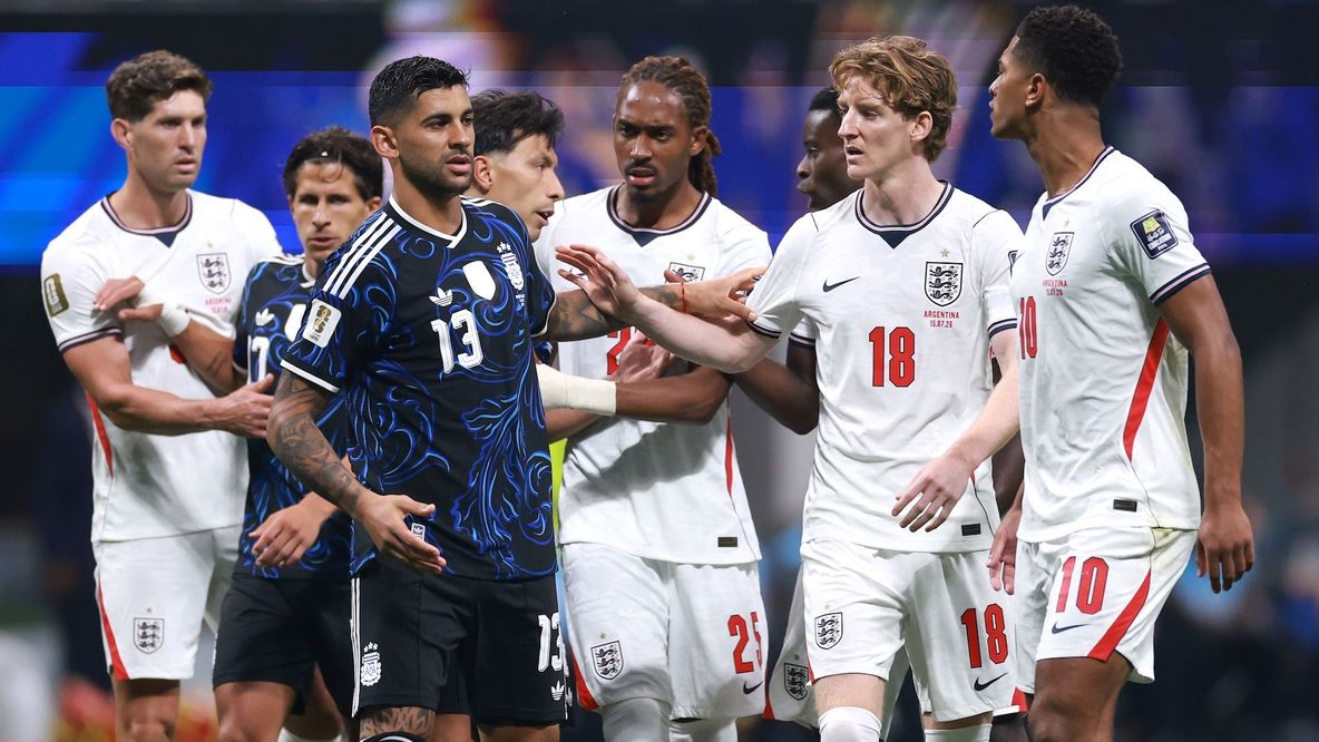 Cristian Romeero Djed Spence Argentina England World Cup 2026