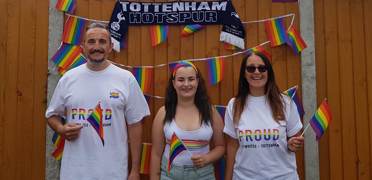 Club celebrates Pride in London at home