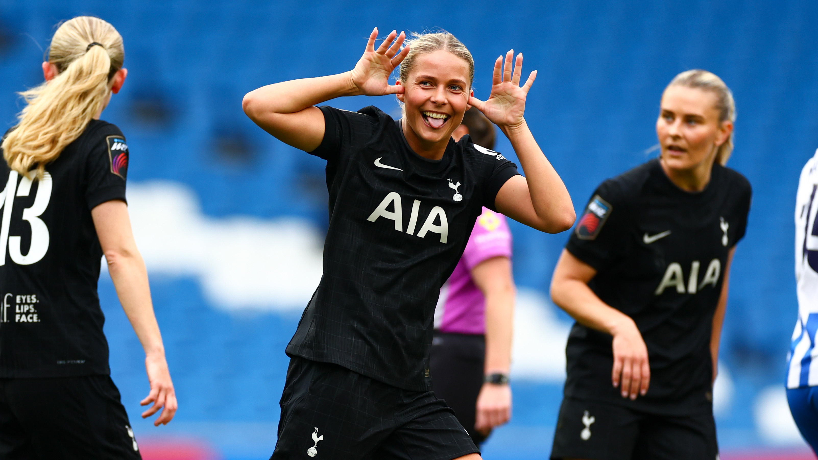 Holdt on her goalscoring campaign: ‘To help the team, I’ve enjoyed it’ - Tottenham Hotspur