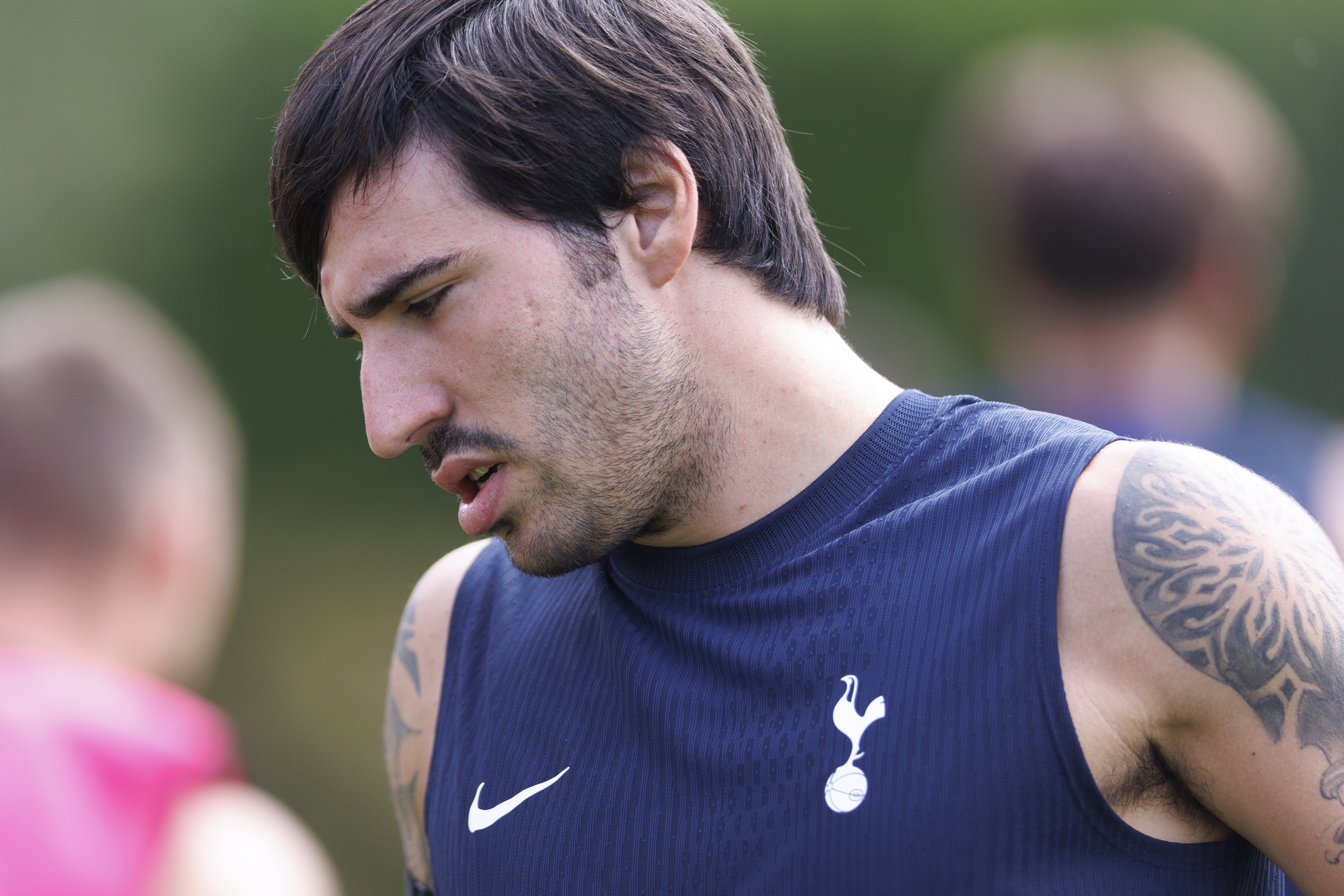 Gallery: Sandro Tonali in training - Tottenham Hotspur