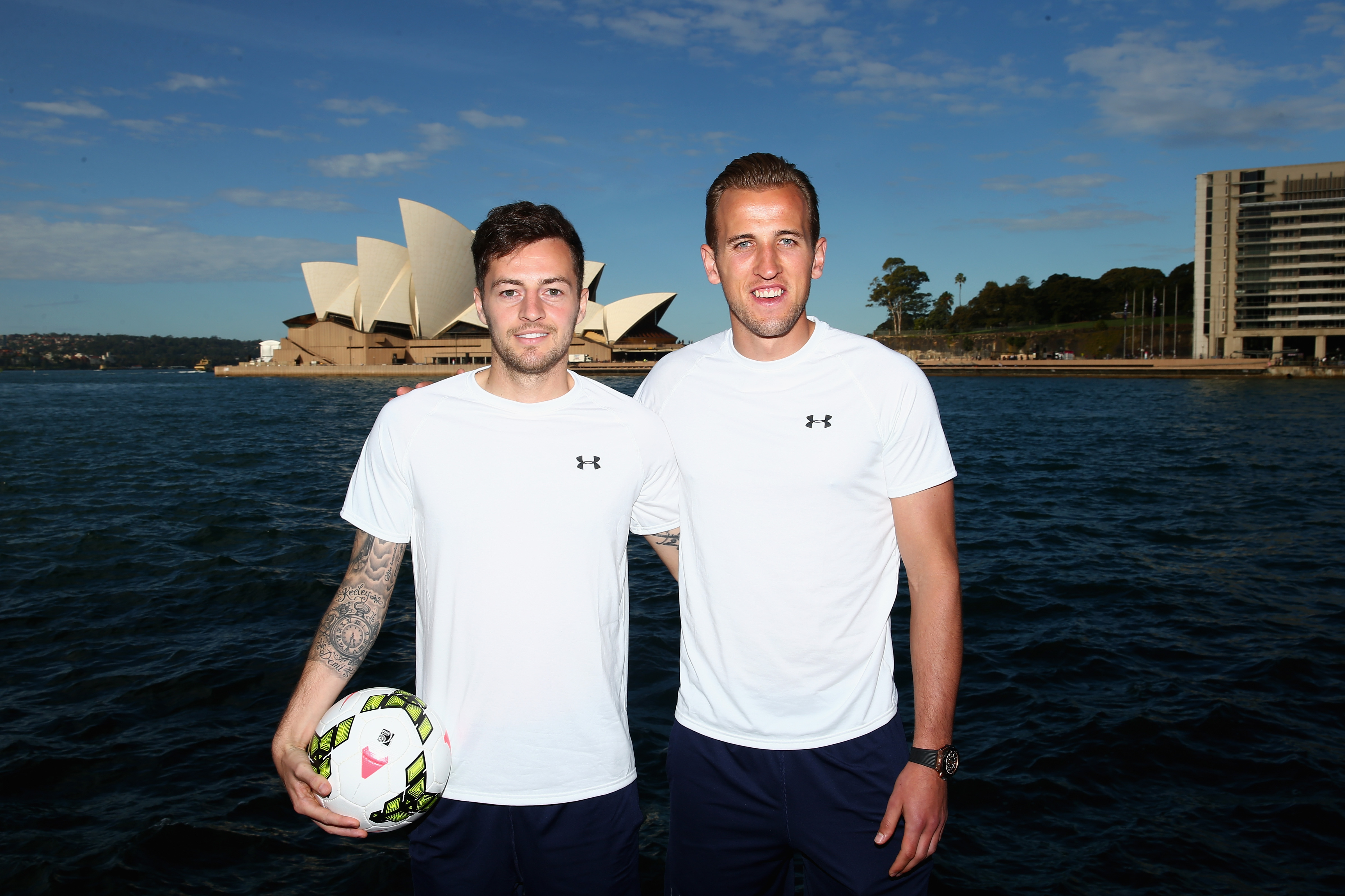 Iconic Spurs players in action last time out in Sydney - Tottenham Hotspur