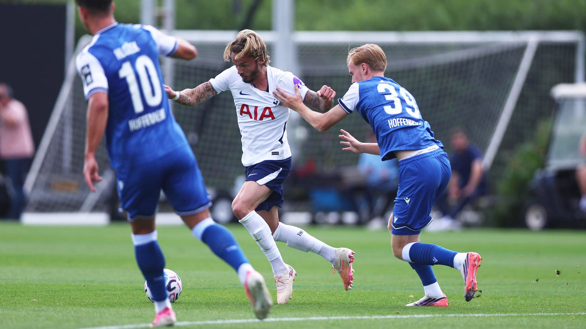 Maddison returns, Davies and Williams-Barnett on target in draw against Hoffenheim - Tottenham Hotspur
