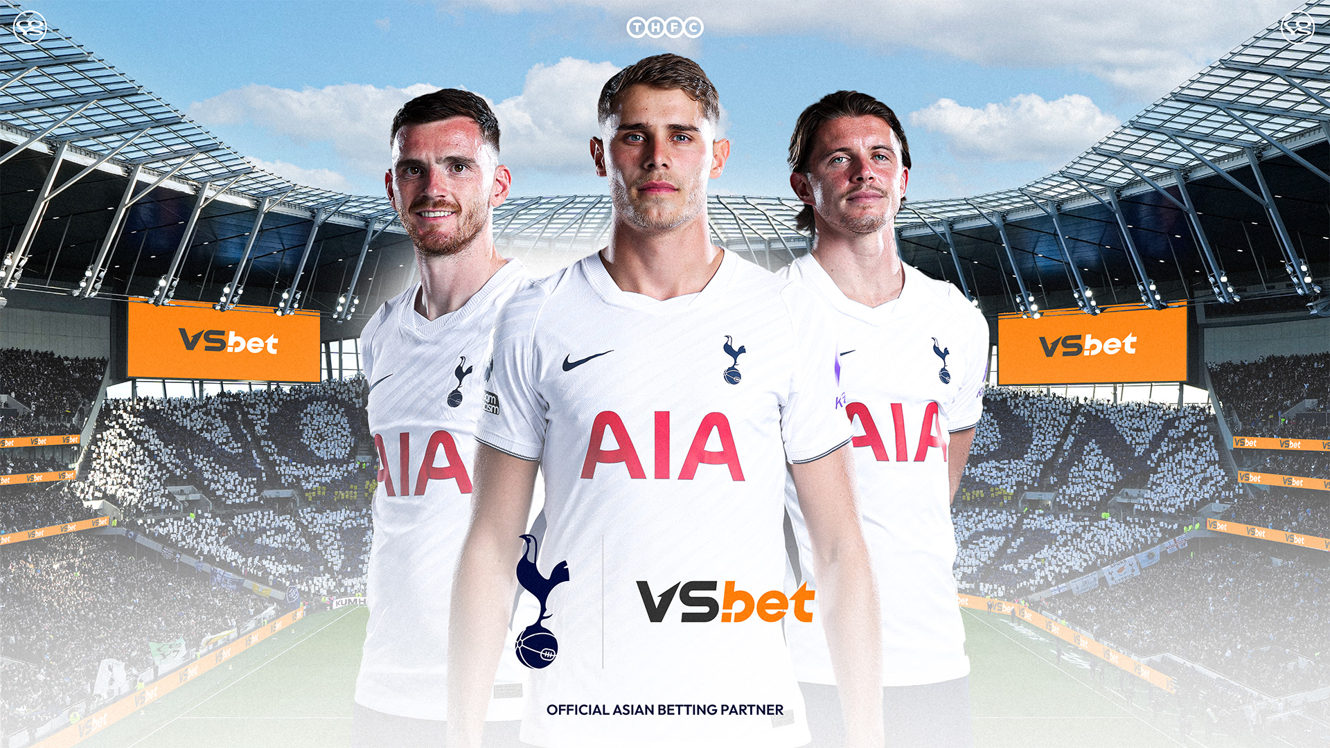 Official image for Tottenham Hotspur × VSbet: Asia Partnership
