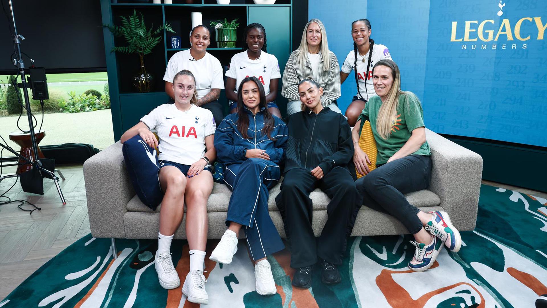 Legacy Numbers introduced for Women's team - Tottenham Hotspur