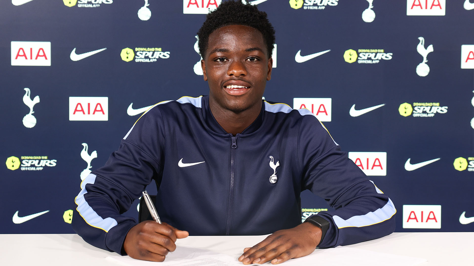 Senyah joins Academy - Tottenham Hotspur