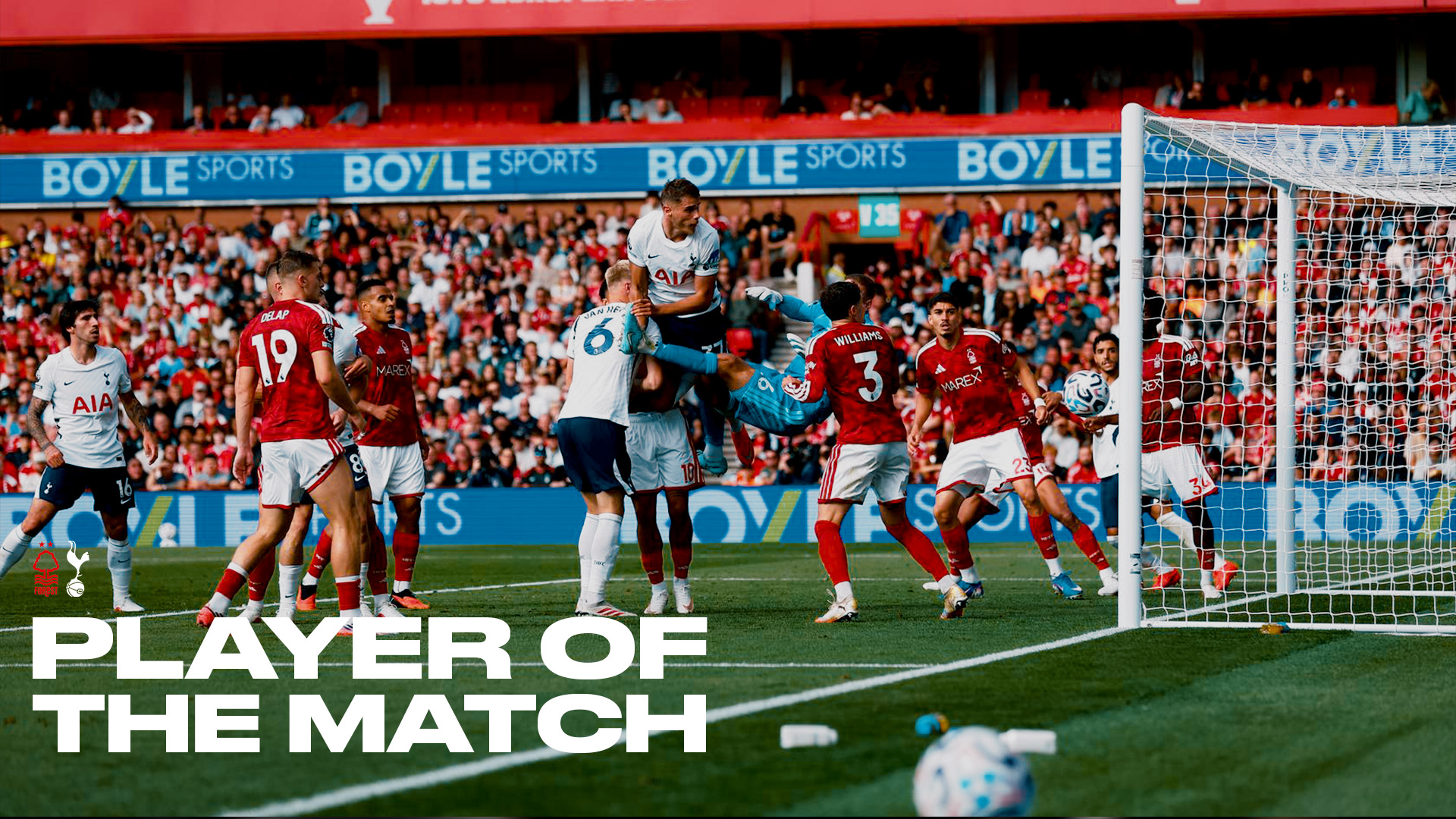 Vote for your Player of the Match | Nottingham Forest 0-0 Spurs - Tottenham Hotspur