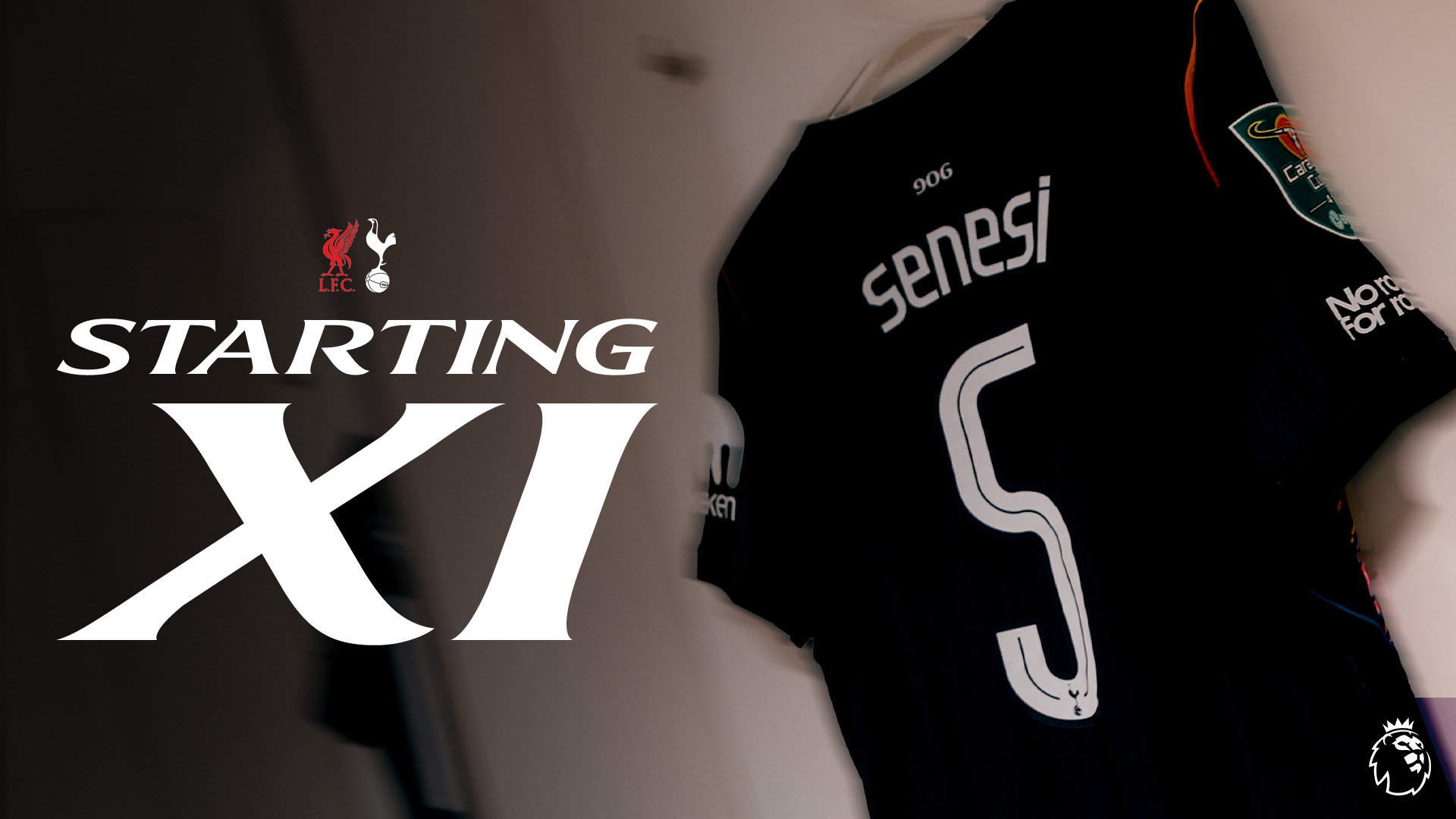 Confirmed line-ups | Liverpool vs Spurs | Carabao Cup - Tottenham Hotspur
