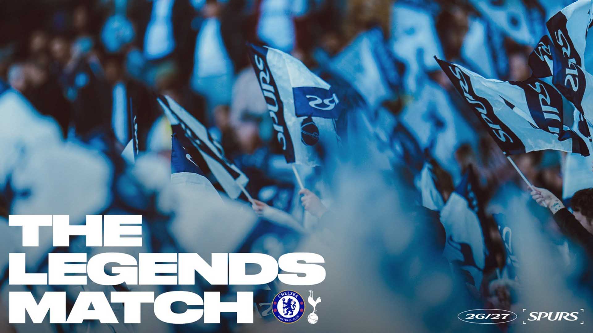 Legends to face former Chelsea stars at Stamford Bridge - Tottenham Hotspur