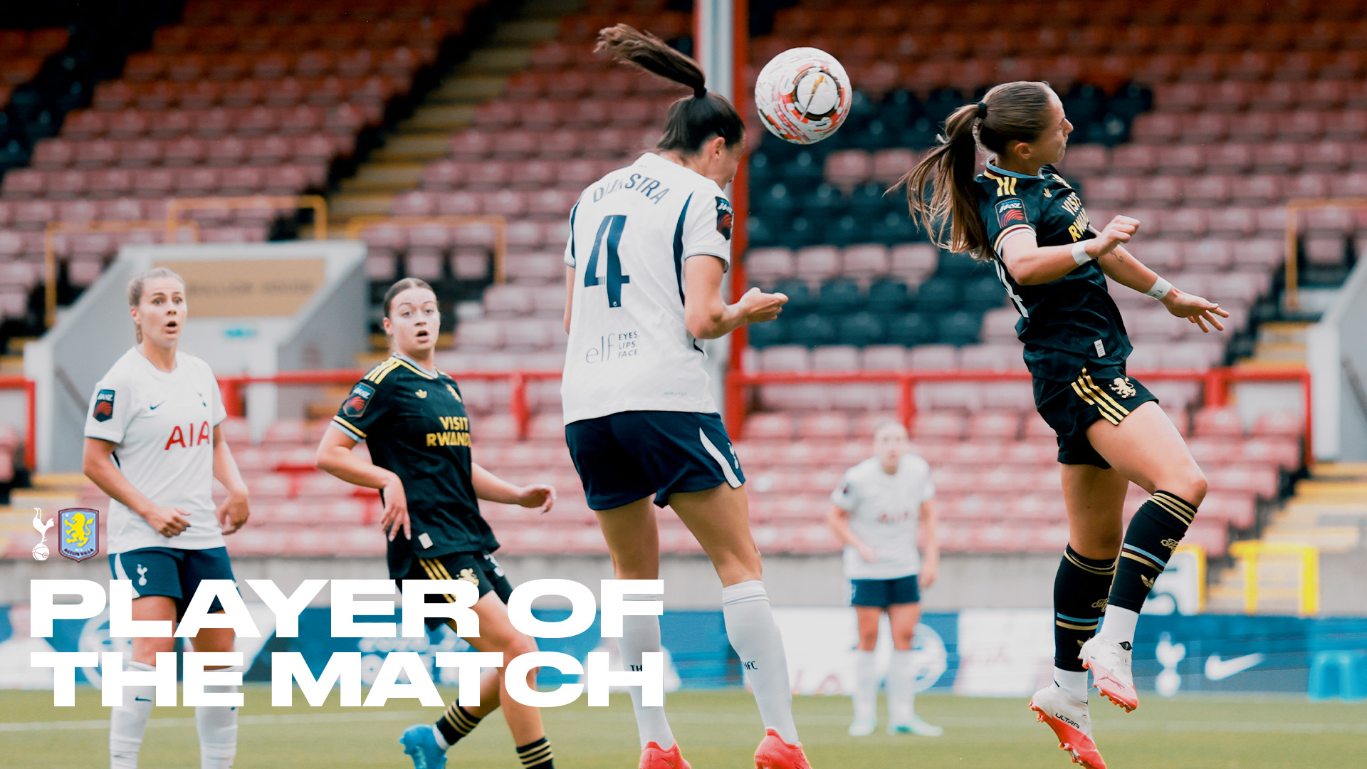 Vote for your Player of the Match | Spurs Women 4-0 Aston Villa Women - Tottenham Hotspur