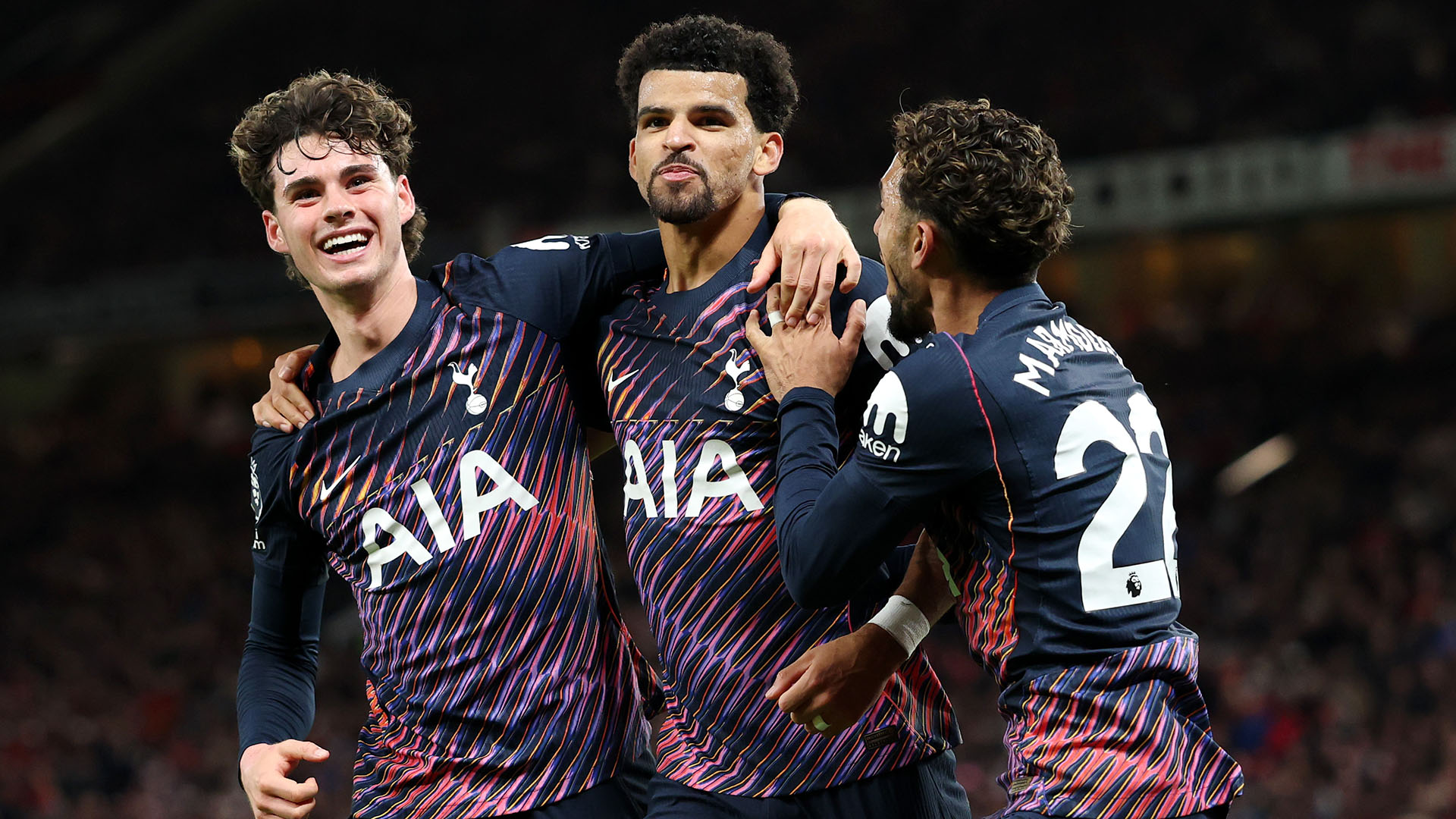 Solanke on recovering from missed chances ‘I wanted to put it right’ and captaining at Old Trafford ‘moment I’ll remember forever’ - Tottenham Hotspur