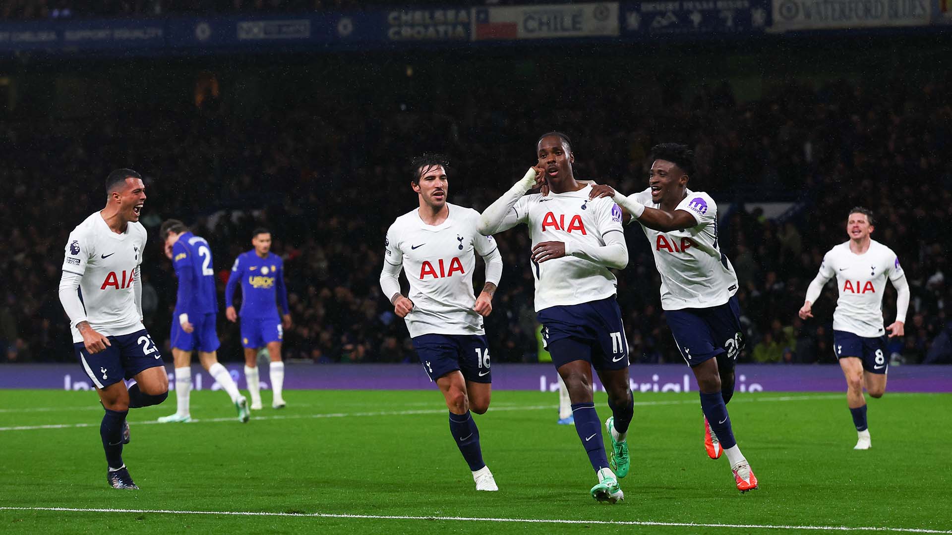 Brilliant win at the Bridge - Tottenham Hotspur